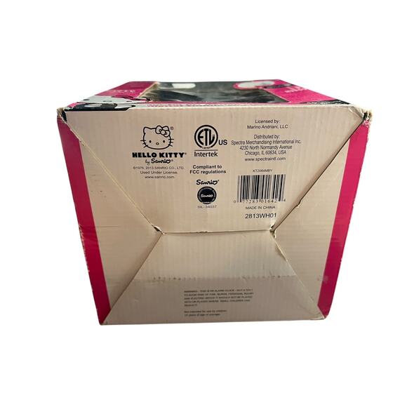 Rare Sanrio Hello Kitty Alarm Projector AM/FM Clock Radio New Unopened Box - Picture 3 of 7